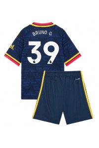 Arsenal Bruno Guimaraes #39 Jalkapallovaatteet Lasten Vieraspeliasu 2026-27 Lyhythihainen (+ Lyhyet housut)